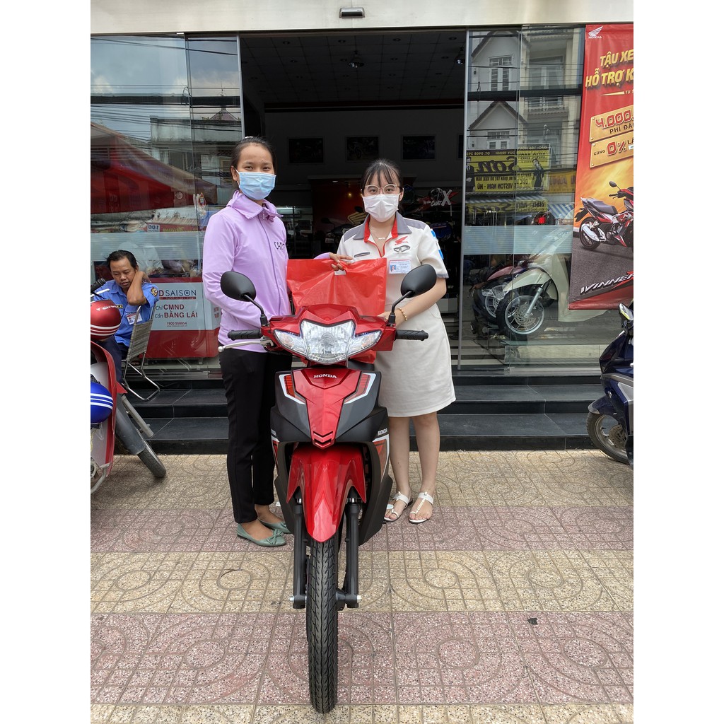 Xe máy Honda Blade 110cc - Phanh cơ vành nan hoa