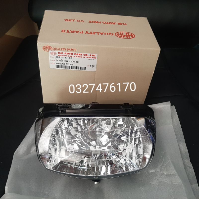 Pha chóa đèn trước xe DREAM lùn 99 hàng nhập thái