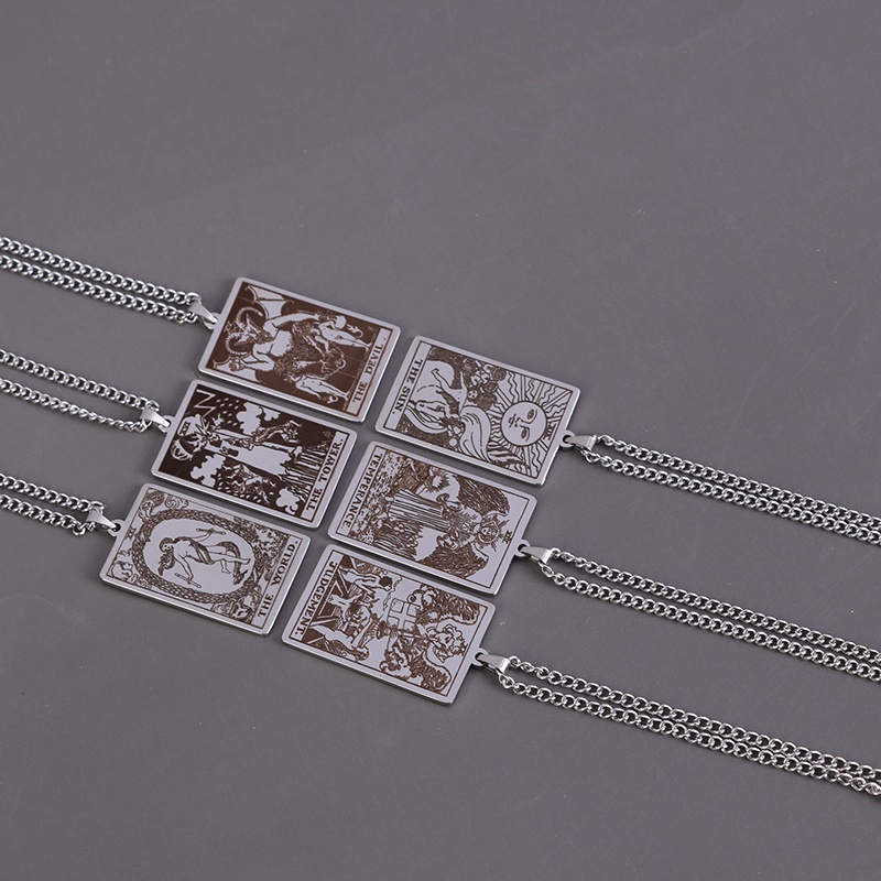 Vòng cổ Mặt Thẻ Bài Tarot Thời Trang