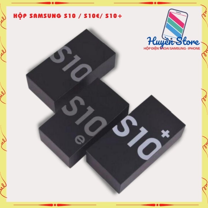 Fullbox Hộp samsung galaxy S10, S10+ , S105g cho các máy thiếu hộp và phụ kiện điên thoại