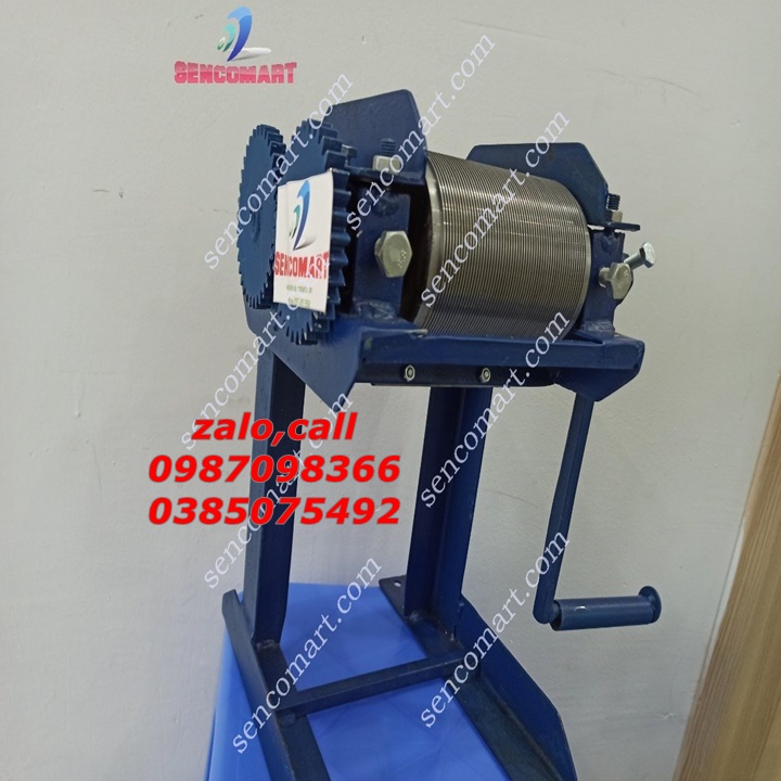 Máy thái bì heo quay tay - Máy cắt lá chanh siêu nhanh