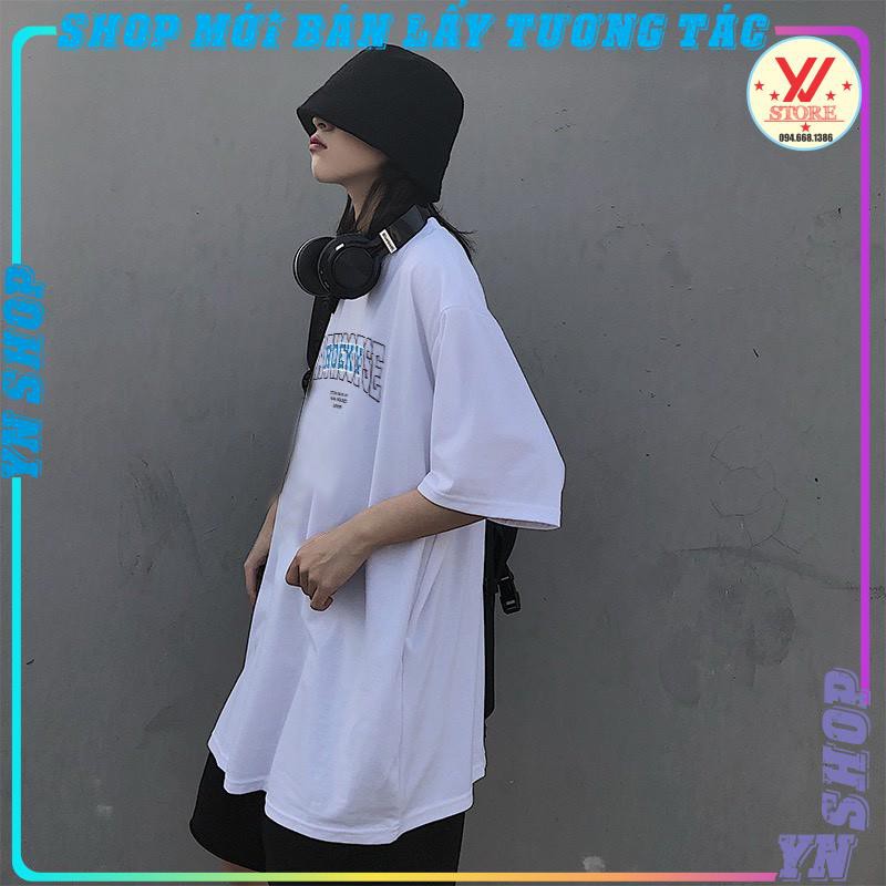 Áo thun nữ tay lỡ ROEKY , áo  phông form rộng unisex phong cách ulzzang hàn quốc