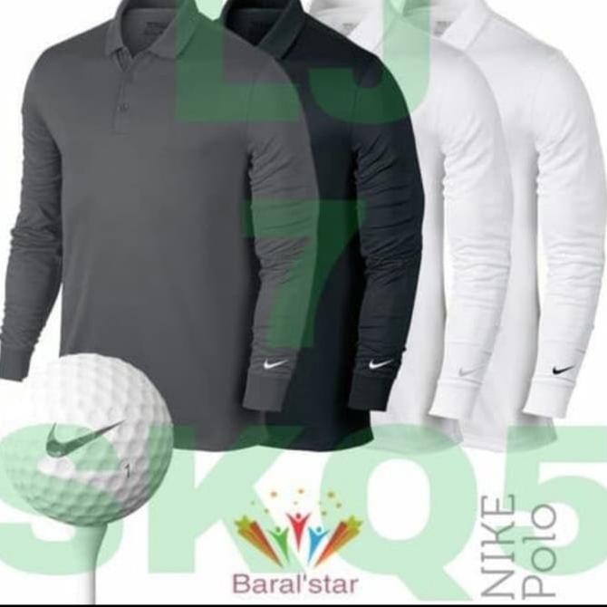 Áo Thun Nike Golf Tay Dài Cổ Cao Cấp Hợp Thời Trang