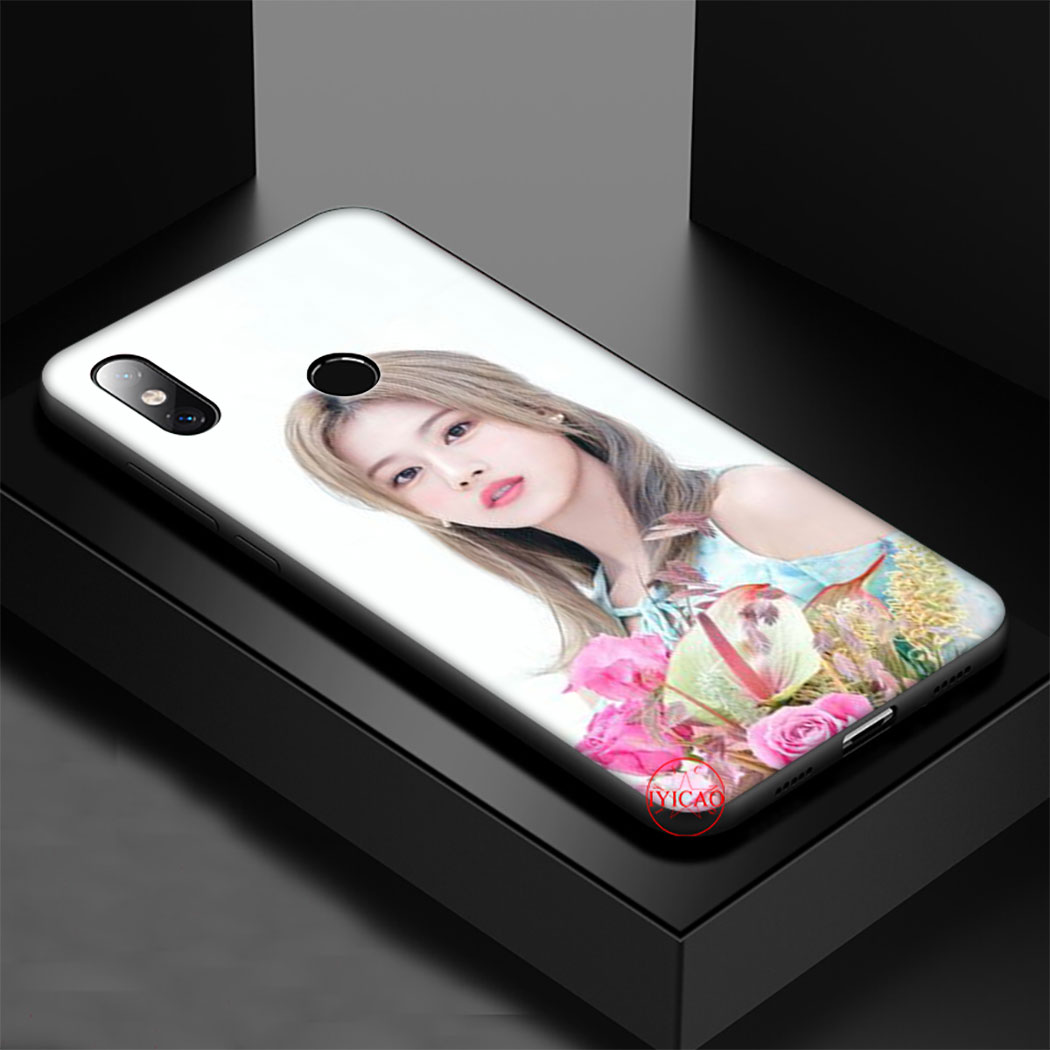 Ốp Lưng Silicone Mềm Phong Cách Nhóm Nhạc Sana Kpop Cho Redmi 4a 4x 5a 5 Plus 6a 7a 7 6 Pro