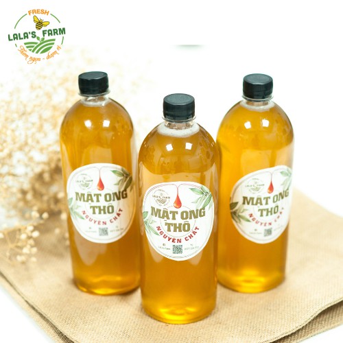 Mật ong nguyên chất hoa vải, thơm, sánh, đậm vị (chai 1 lít) | BigBuy360 - bigbuy360.vn