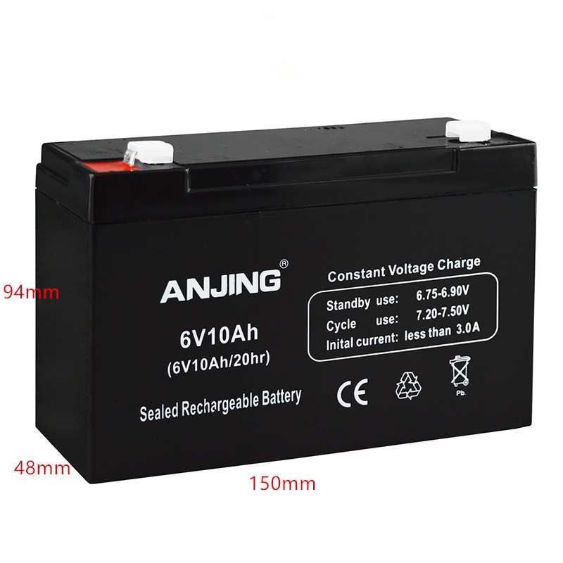 Pin khô ANJING Chất lượng cao 6v 10ah