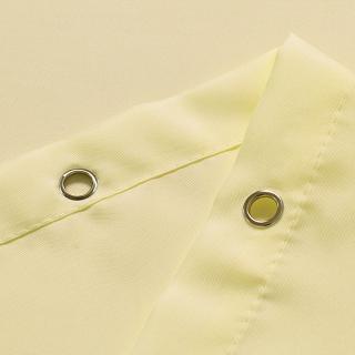 100g /m2 Rèm tắm polyester chống thấm nước màu be trơn