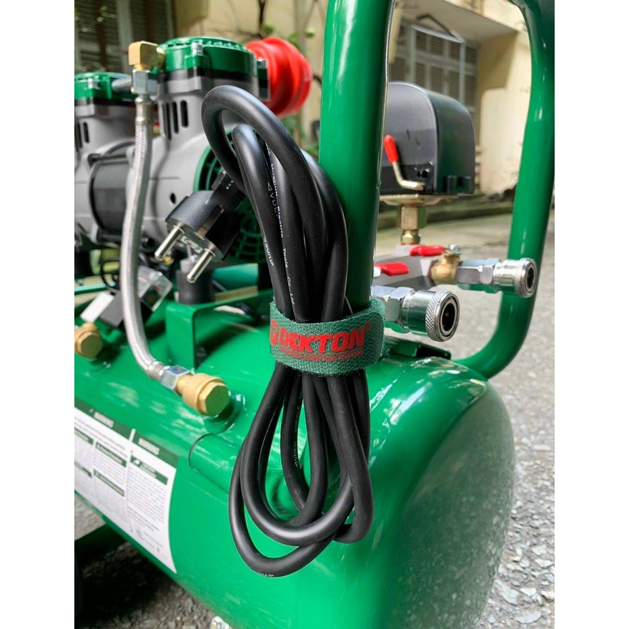 Máy nén khí không dầu 25L DEKTON DK-AC2930, công suất 1,5HP, mẫu mới