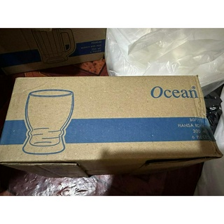 Bộ 6 ly thủy tinh ocean hansa rock 300ml | b07711