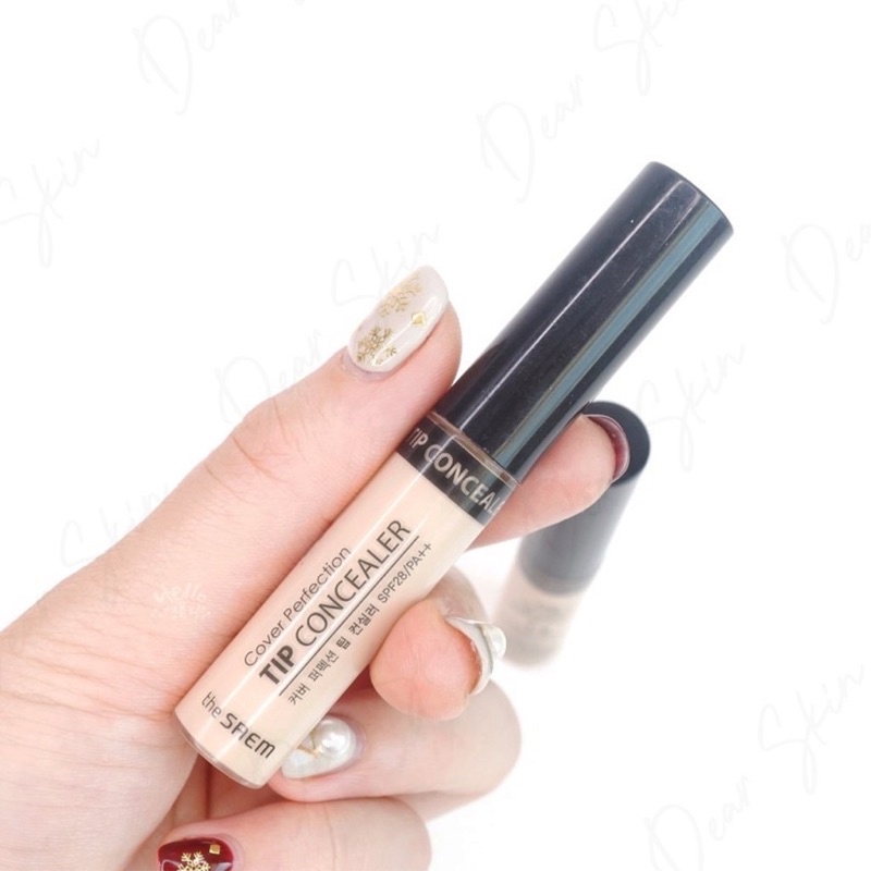 Kem che khuyết điểm The Saem Concealer 6.5g Spf 28.5 PA+++ - Che khuyết điểm The Saem dạng kem lỏng.