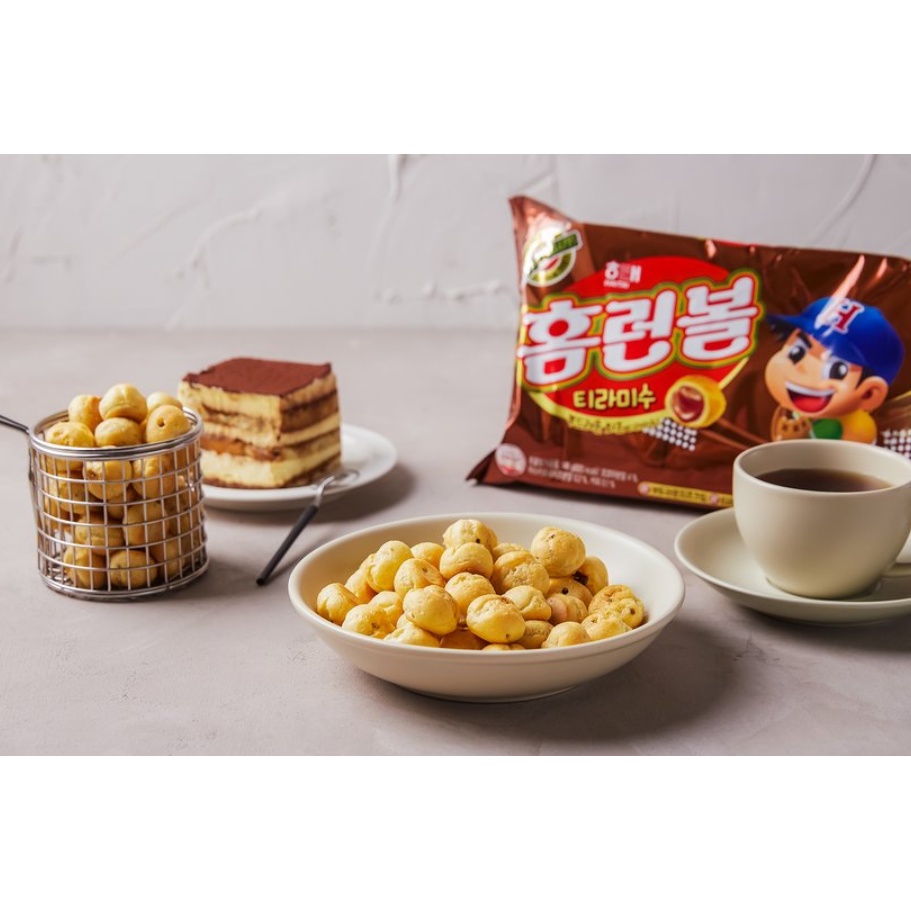 [HAITAI]SNACK BÓNG CHÀY NHÂN TIRAMISU 46G- [해태] 홈런볼 티라미수 46G