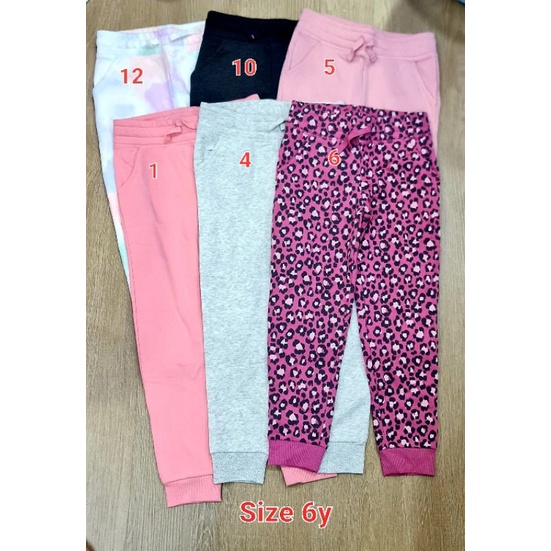 Quần jogger bé gái xuất dư ( Size 12m đến 6y ) Sale