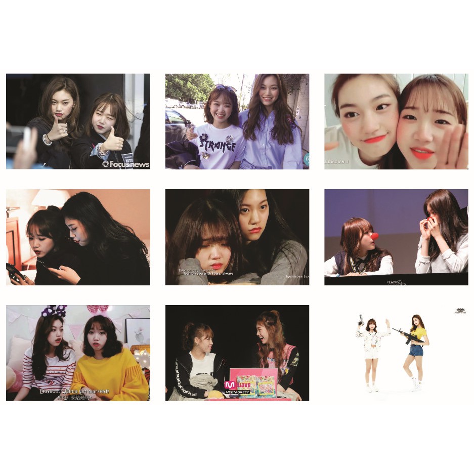 Lomo card ảnh couple DODAENG - DOYEON - YOOJUNG full 90 ảnh | BigBuy360 - bigbuy360.vn