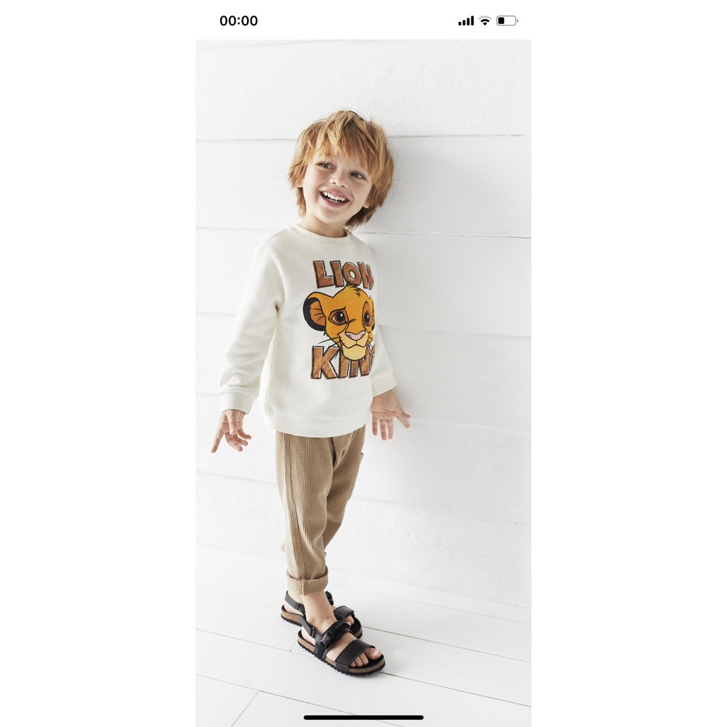 Áo sư tử Zara cho bé trai
