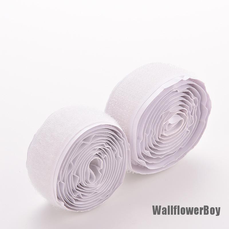 Bộ 2 cuộn băng velcro tự dính chắc chắn 3ft