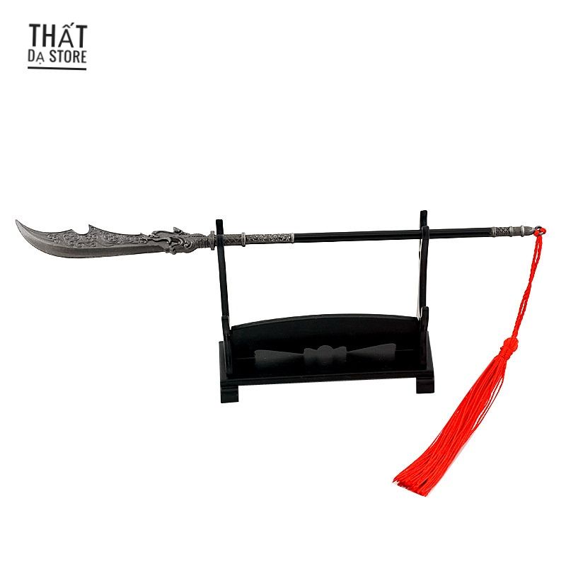 Móc Khóa Thanh Long Yển Nguyệt 22cm.
