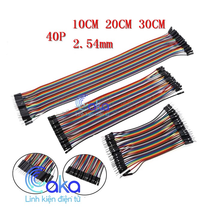 Dây cắm Breadboard 40P 10cm 20cm 30cm