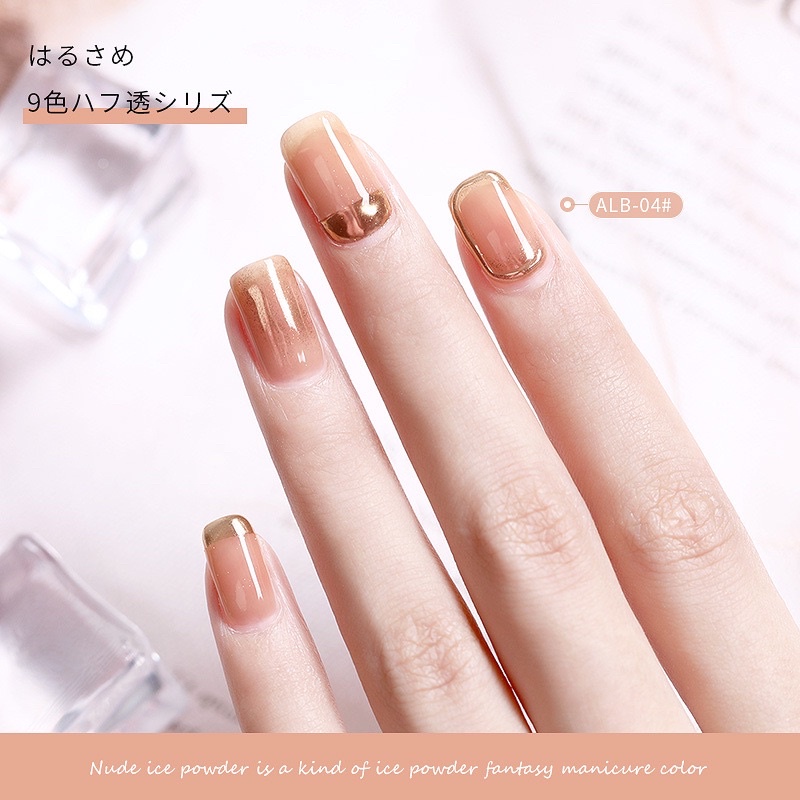 sơn gel màu mới as ALB