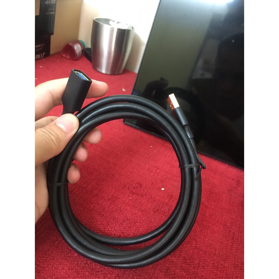 Dây cáp nối dài USB 3.0 mạ vàng dài từ 1-3m UGREEN 10373 - Chính hãng bảo hành 18 tháng