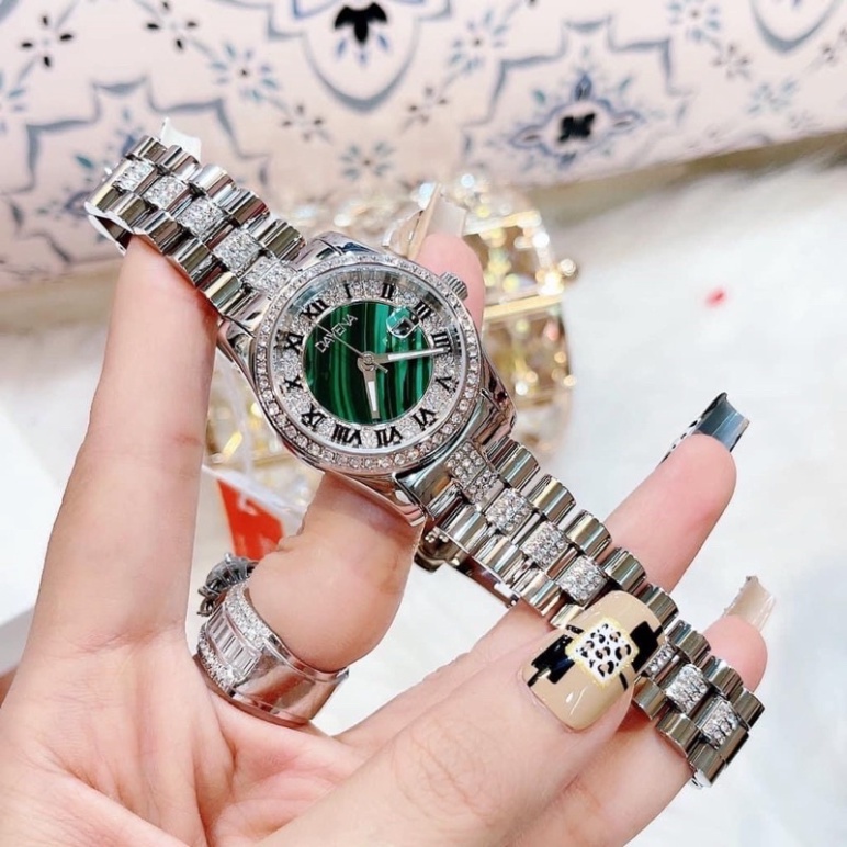 Đồng hồ nữ DA.NE.VA dcao cấp siêu bền, cá tính hợp gu thời trang, chống nước, bảo hành 12 tháng, dong ho nu
