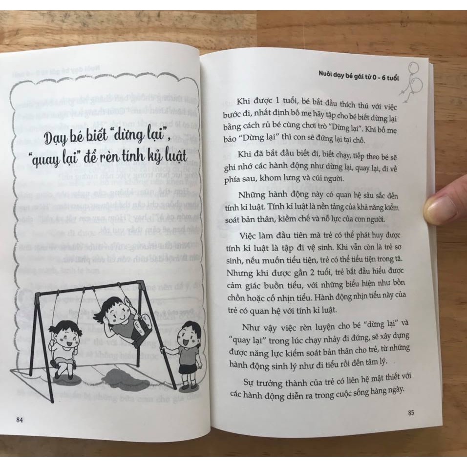 Sách gốc Nuôi Dạy Bé Gái Từ 0 6 Tuổi