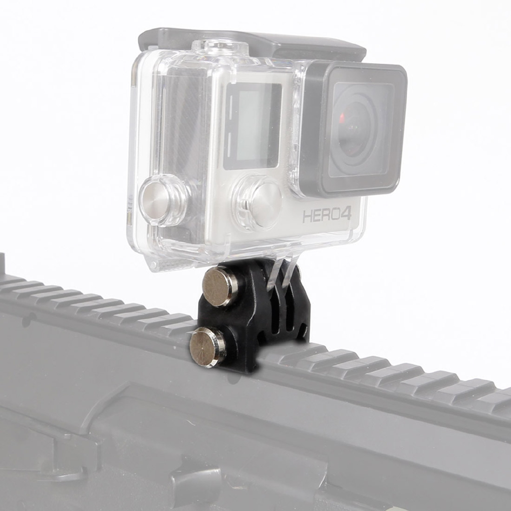 Giá Đỡ Gắn Camera Hành Trình Picatinny Airsoft Gun Hunting Rifle Laser Cho GoPro EKEN OSMO Action