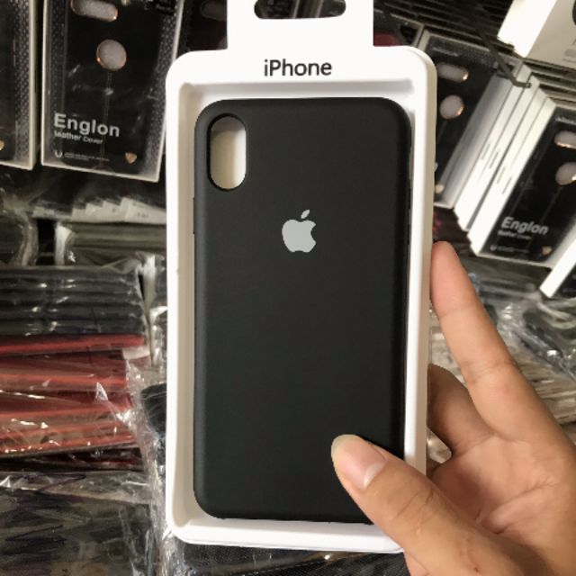 Ốp lưng silicon case iphone xs max 6.5 inch dẻo nhung mịn