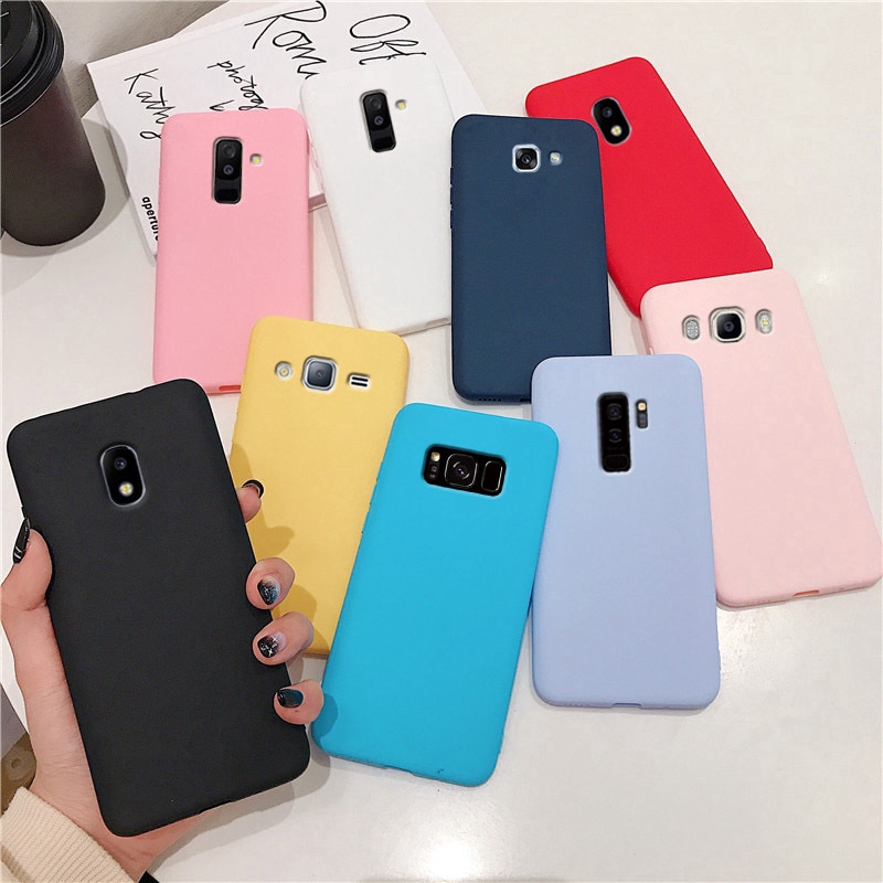 Ốp lưng màu trơn cho Samsung Galaxy J3 J7 2015 J7 Core J310 J710 2016 J5 Pro J330 J530 J730 J2 J7 Prime 2 On2 On7 | BigBuy360 - bigbuy360.vn