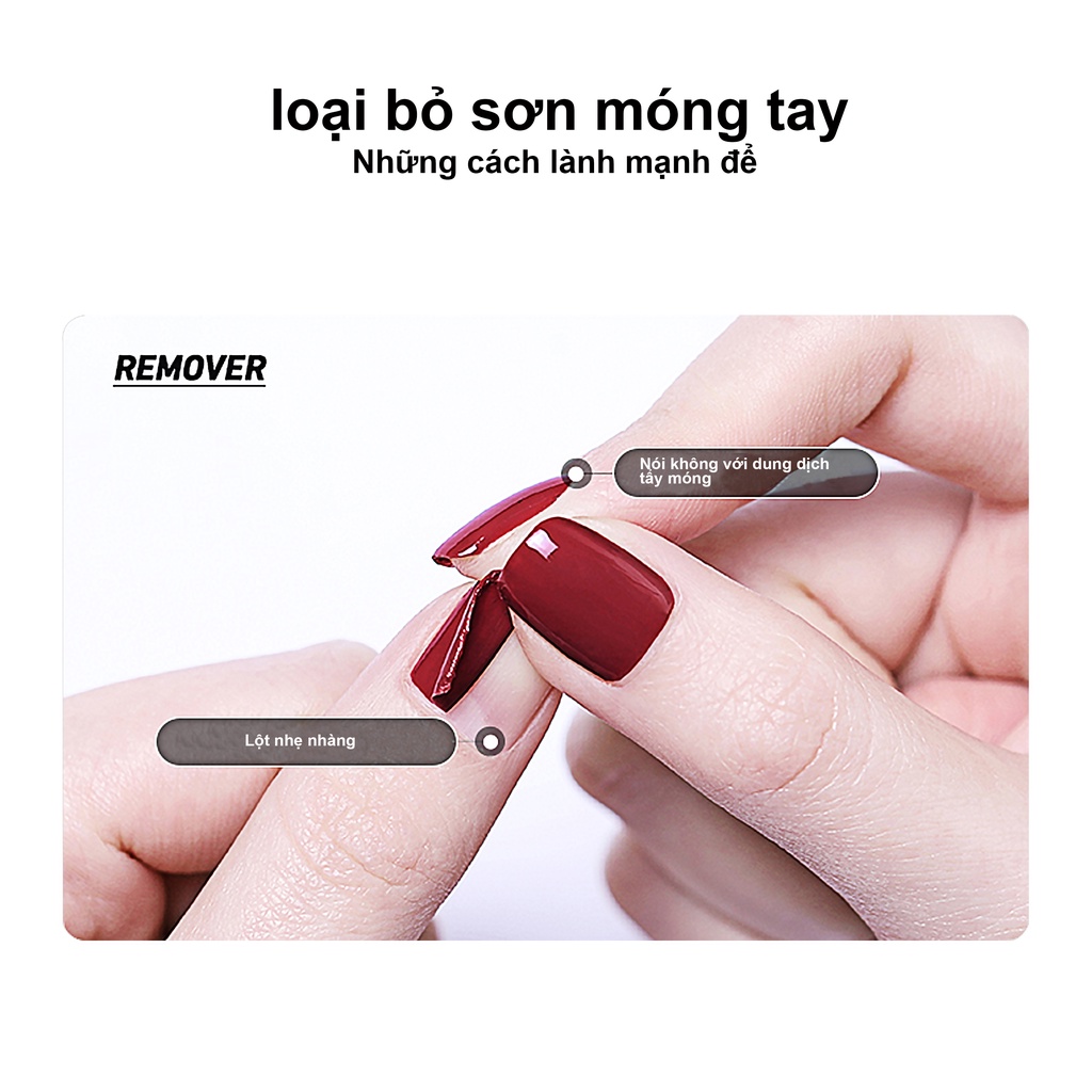URRACX Sơn móng tay giữ được lâu sơn móng tay 12ML（Vận chuyển từ Hà Nội）