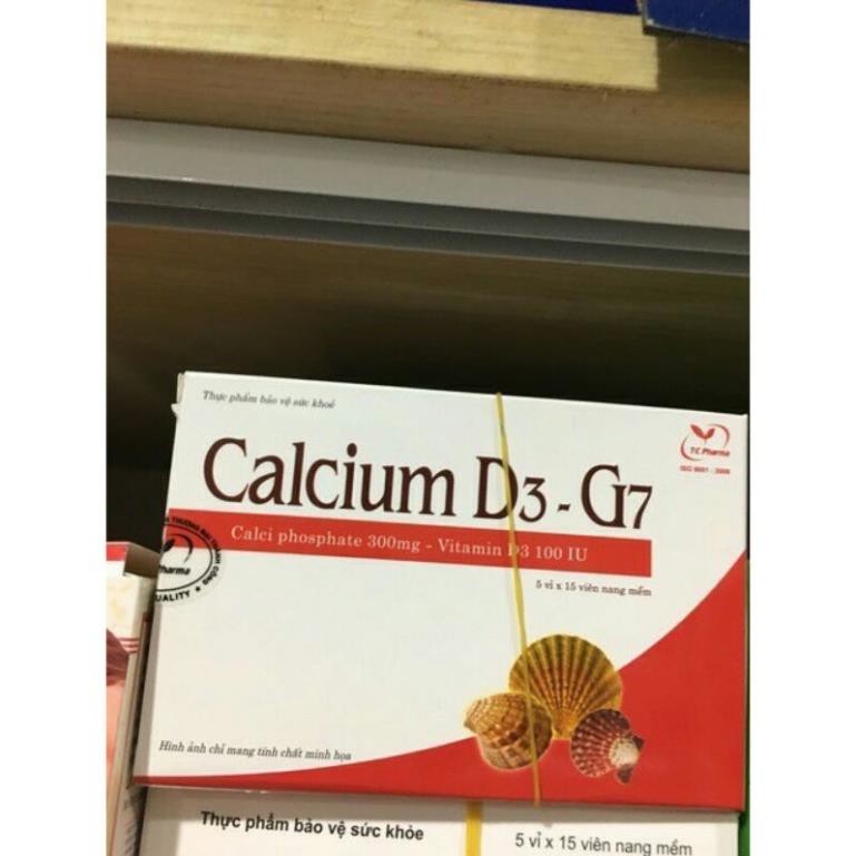 Viên bổ sung Calcium D3 G7 (hộp 75 viên)