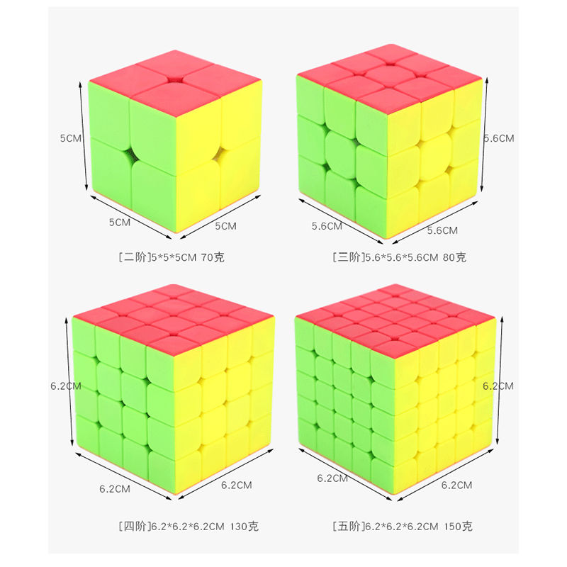 Đồ Chơi Khối Rubik 234567 Cho Bé