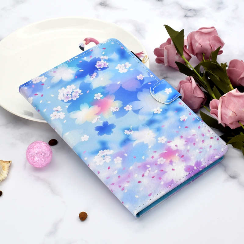 Dễ Thương Bao Da Máy Tính Bảng Chống Sốc In Hình Vẽ Đáng Yêu Cho Samsung Galaxy Tab S6 Lite S6lite Sm-p610 P615 P617 Giá Đỡ