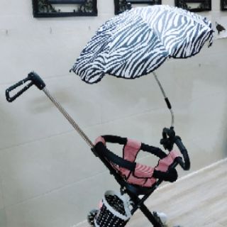 Phụ kiện xe đẩy (ô, đai, tựa lưng) sẵn hàng