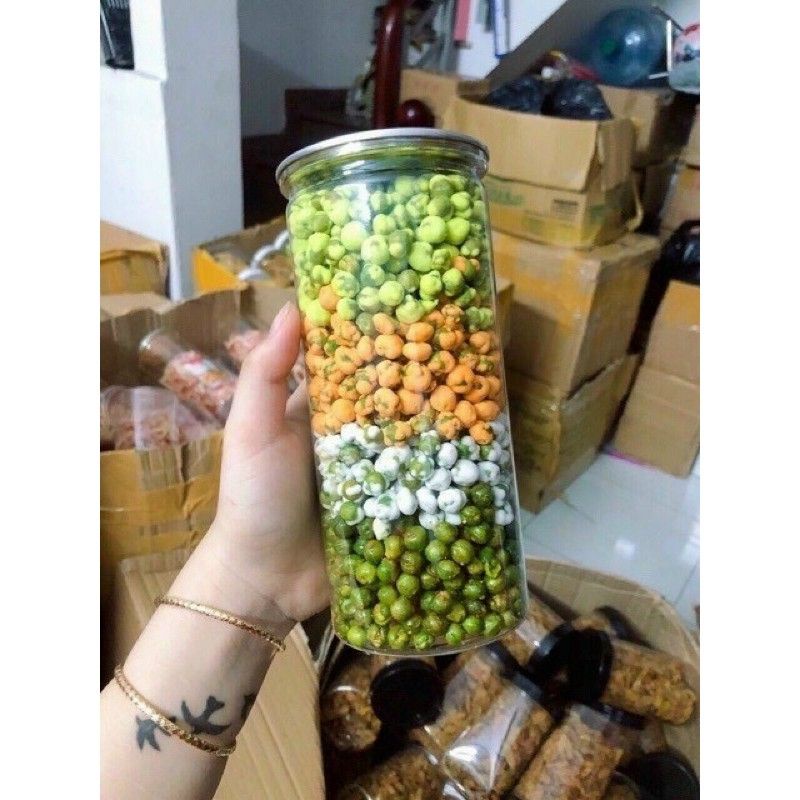 Hũ 500g Đậu Hà Lan mix 5 vị