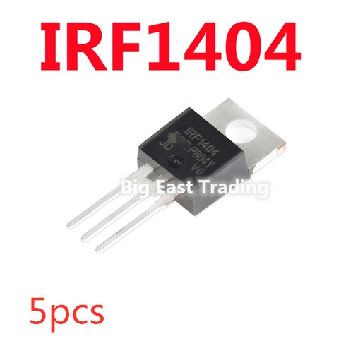 5 CÁI IRF1404PBF IRF1404 hàn bóng bán dẫn TO-220, đảm bảo chất lượng