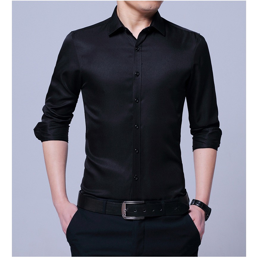 (SANG TRỌNG)Áo Sơ Mi Nam Dài Tay Thời Trang - Phong Cách Nam Tính Lịch Lãm SM0005 | BigBuy360 - bigbuy360.vn