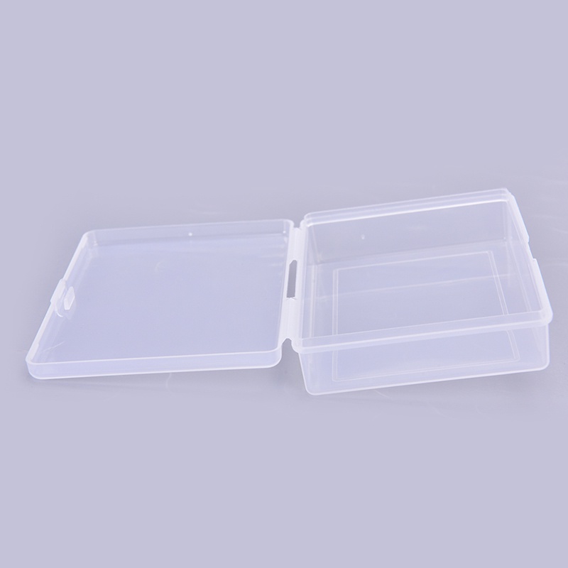 Set 4 hộp nhựa trong suốt đựng thẻ bài tiện lợi 10x7cm