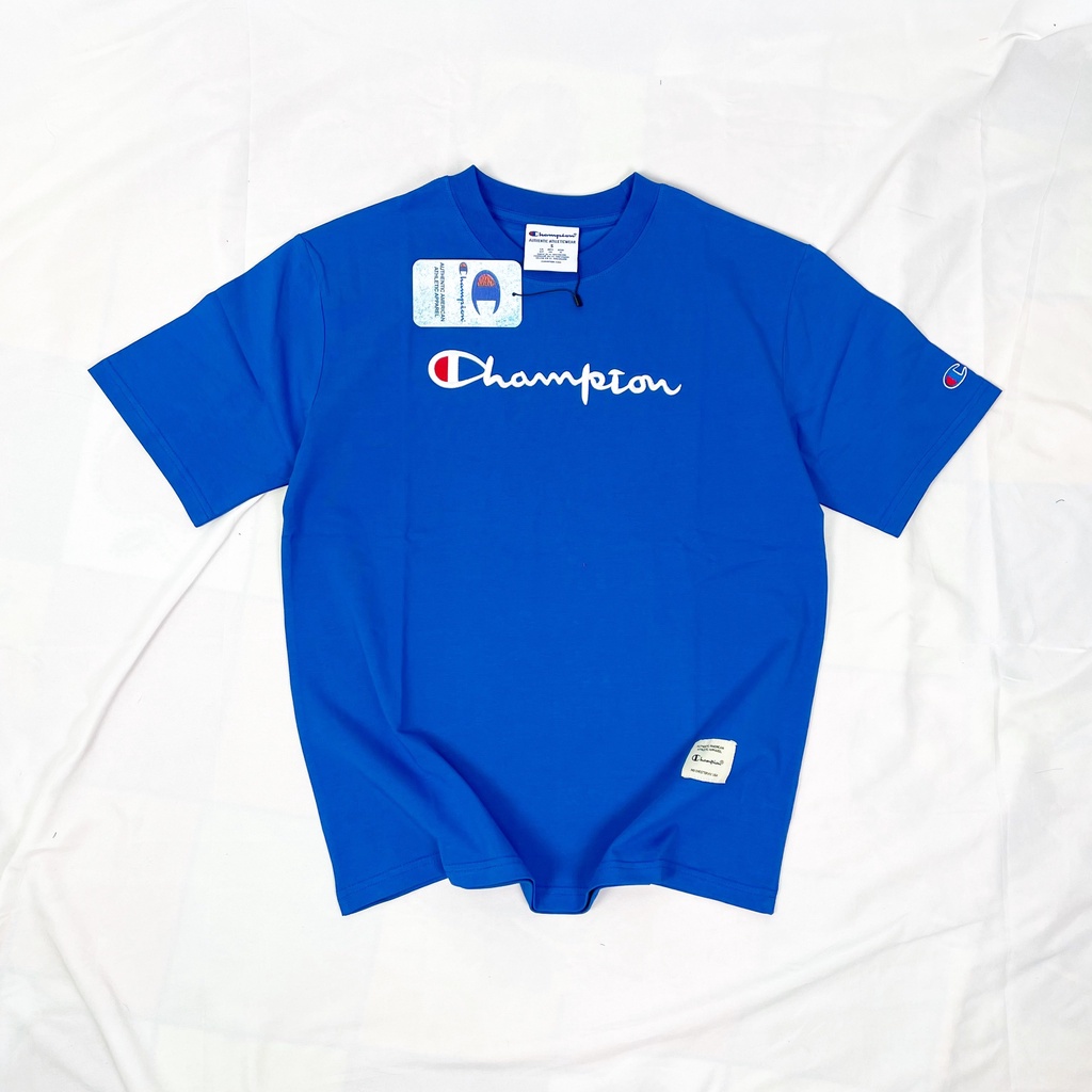 Áo thun CHAMPION ,Áo thun Unisex tay lỡ nam nữ form rộng Oversize chất Cotton logo thêu | BigBuy360 - bigbuy360.vn