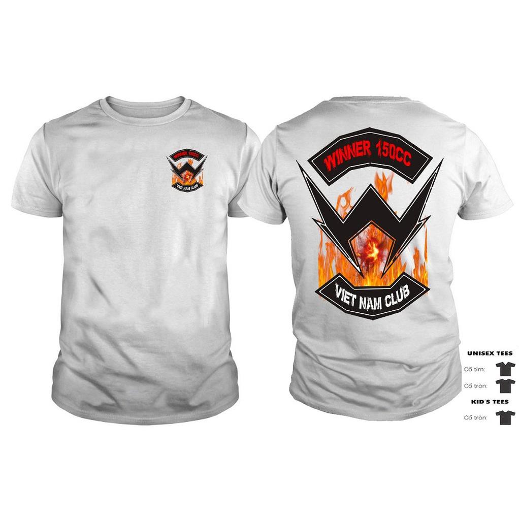 SALE- ÁO THUN WINNER 150CC HONDA CLUB | ÁO THUN BIKER ĐI PHƯỢT | BIKER TSHIRT - áo HOT