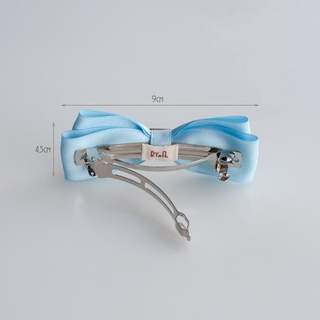 Kẹp tóc bấm nơ ruy băng lụa RYA 92035