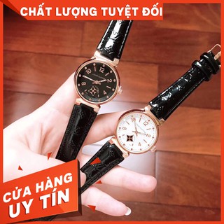 Đồng hồ Nữ LV mã L140 dây da đủ màu đẹp sang trọng, lịch sự