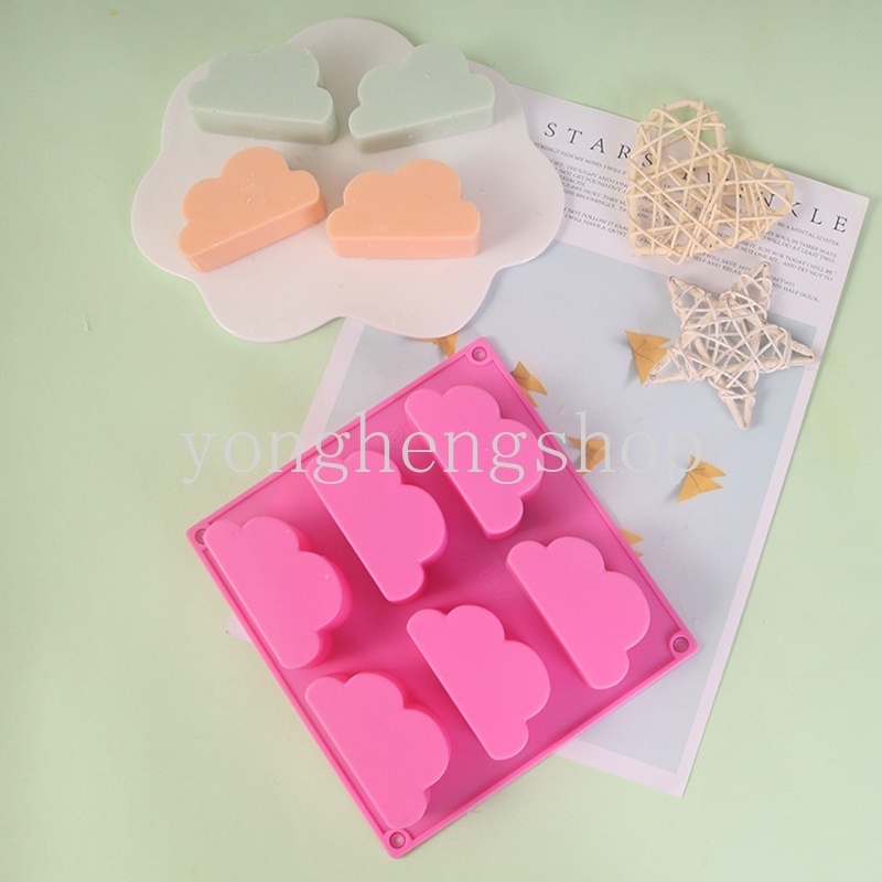 Khuôn Silicone làm bánh hình đám mây