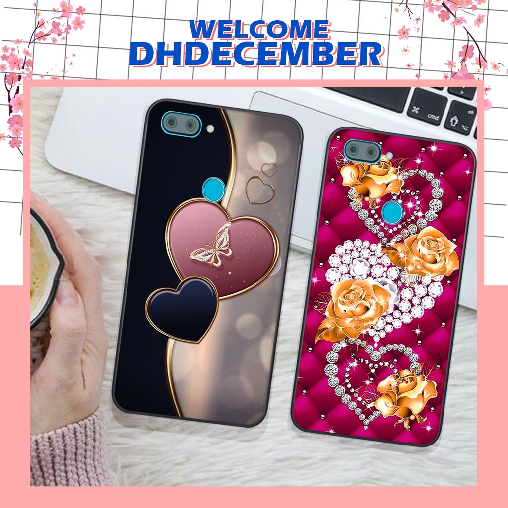 Ốp lưng Xiaomi MI 8 LITE in hình hoa tinh tế , mới mẻ DH DECEMBER