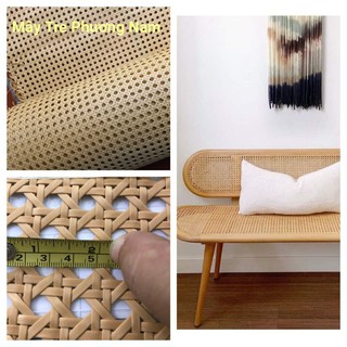 Lưới mây mắt cáo sợi nhựa hàng dầy khổ 60