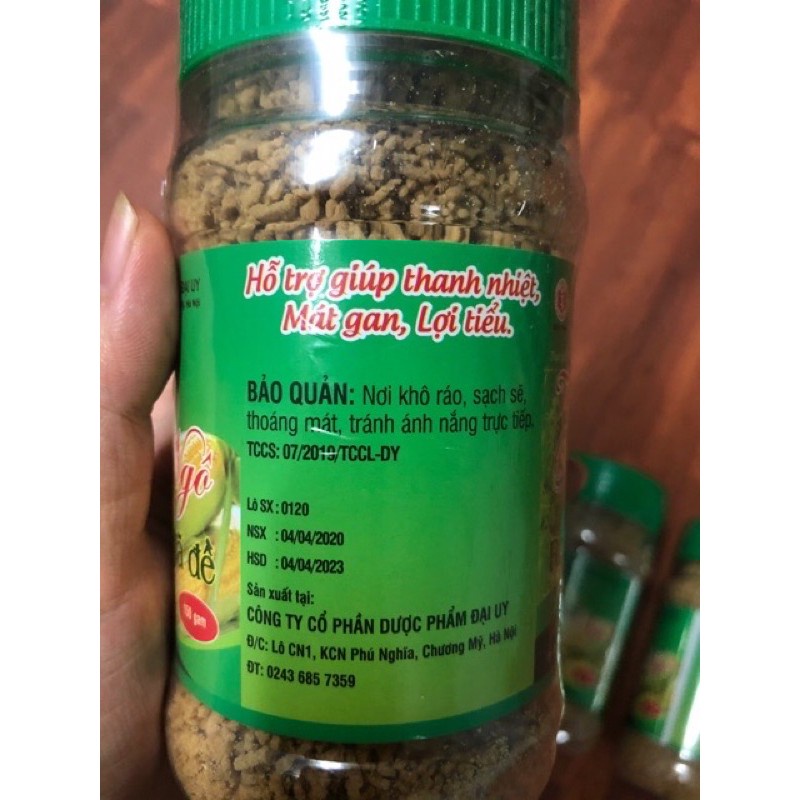 Trà râu ngô rau má, mã đề, hỗ trợ mát gan, giải độc, lợi tiểu hộp lớn 150g