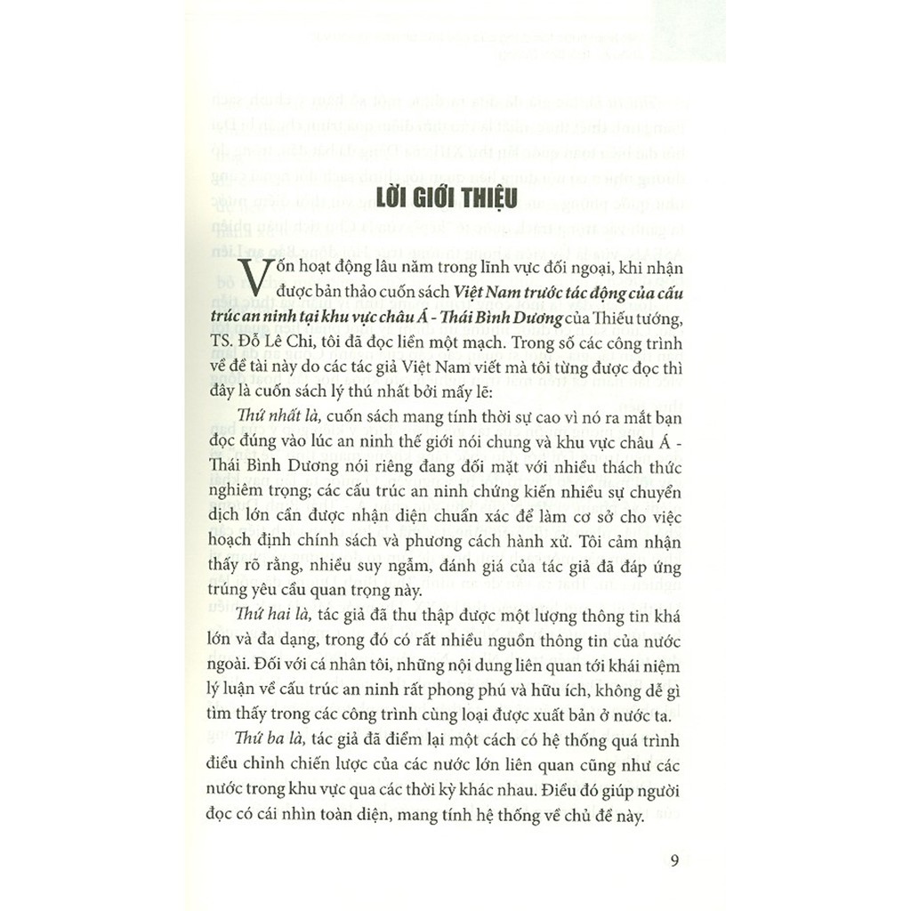 Sách - Việt Nam Trước Tác Động Của Cấu Trúc An Ninh Tại Khu Vực Châu Á - Thái Bình Dương | BigBuy360 - bigbuy360.vn