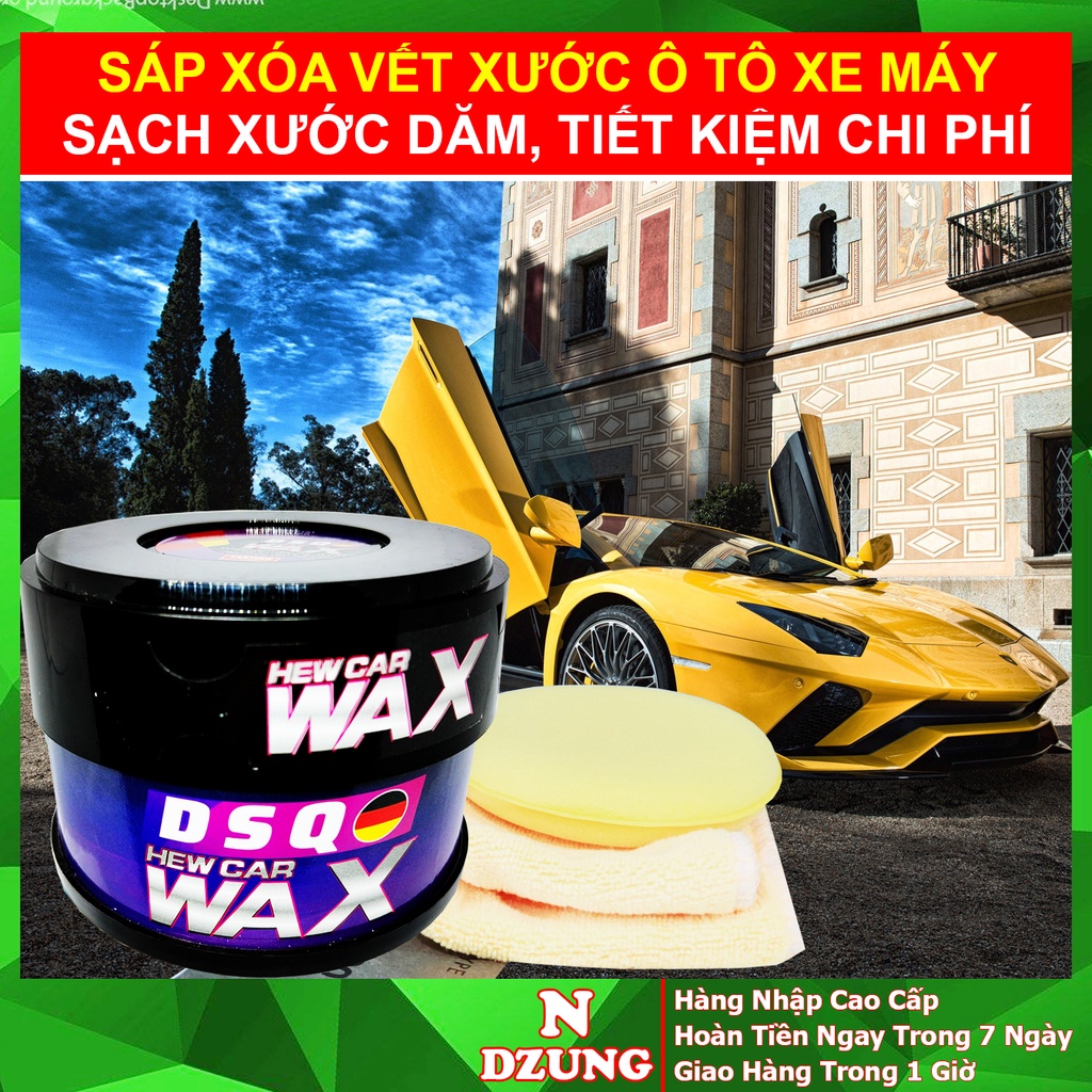 Xóa Vết Xước Ô tô - Tẩy Vết Xước Xe Máy - Sáp Xóa Vết Trầy Xe Hơi - Làm Sạch Vết Cành Cây, Sơn Bóng Chống Nước