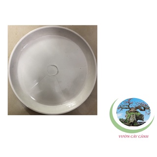 Đĩa lót chậu tròn Phi 24cm - #042D#