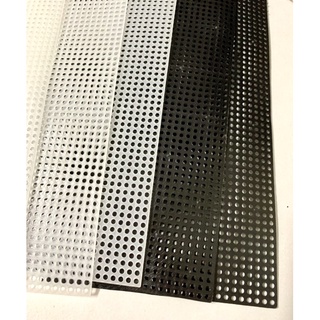 Tấm Canvas nhựa lỗ tròn làm túi xách handmade