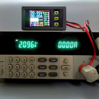 Digital Multimeter Charge-Discharge Battery Tester for DC 0-90V 0-20A Volt Amp M